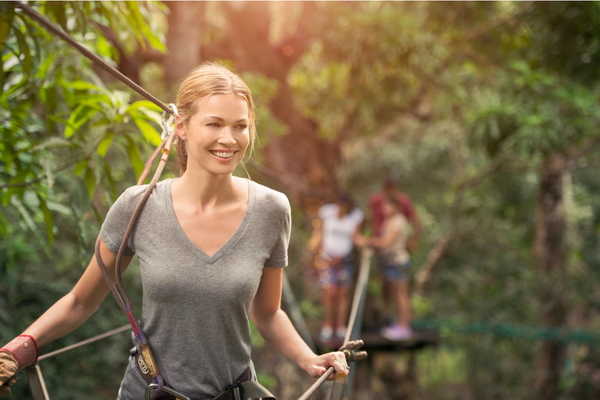 Zipling in St. Maarten