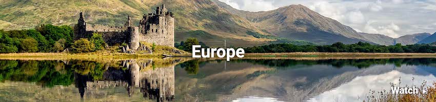Image of Ruins Of Kilchurn Castle - Loch Awe, Scotland. Click here to watch a video of our Europe cruises
